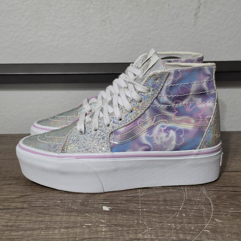 Vans Sk8-Hi Tapered Butterfly Dreams Stackform Platform Shoes Size 6.5
